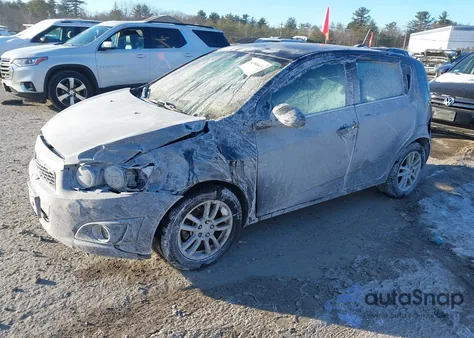 2016 Chevrolet Sonic Lt Auto from USA, damaged, VIN 1G1JC6SB7G4177508